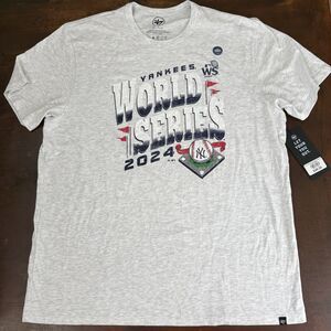 New York Yankees 2024 World Series Franklin T-shirt 47 Brand size XXL Athleisure